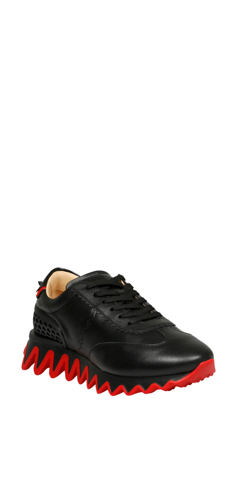 Louboutin Sneakers Herren schwarz rot Hauptbild