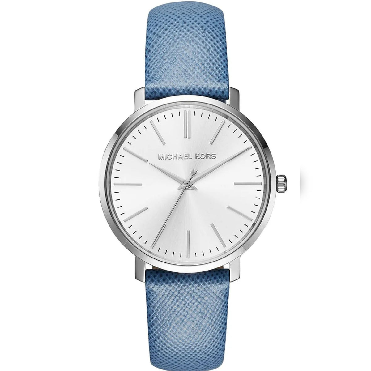 Michael Kors Jaryn Lady Damenuhr silber hellblau Hauptbild