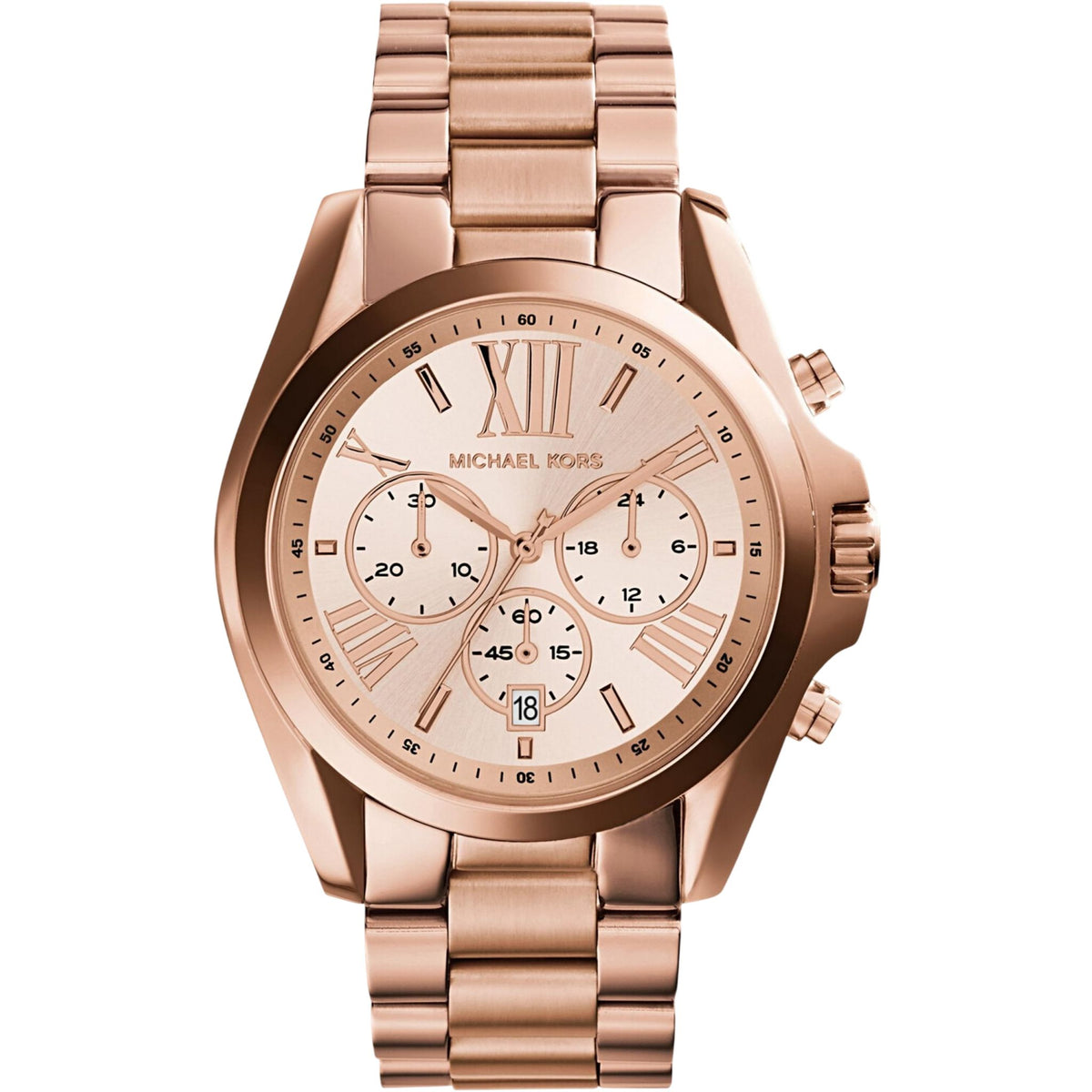 Michael Kors Bradshaw Damen Chronograph Roségold Edelstahl MK5503