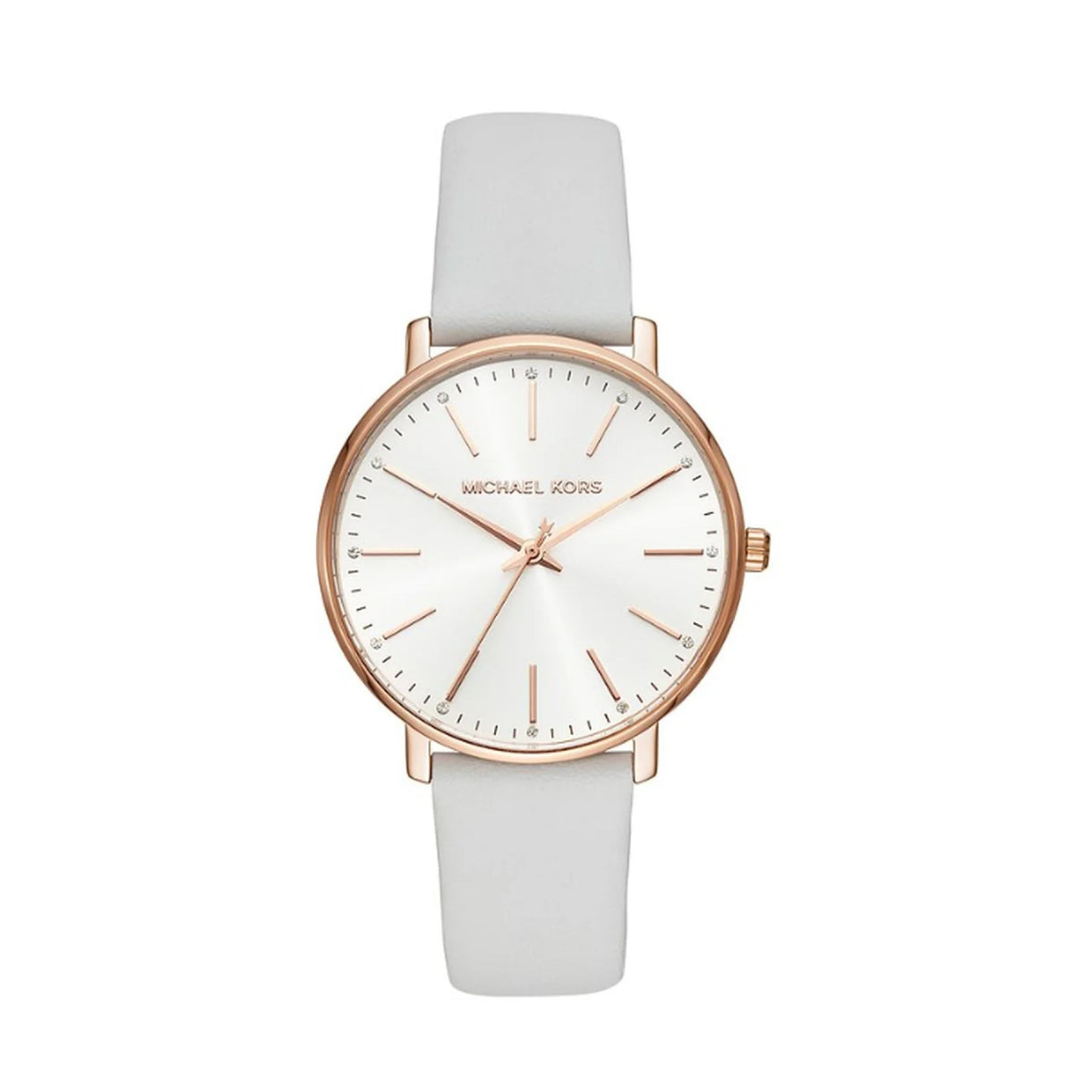 Michael Kors Pyper Lady Damenuhr gold weiß Hauptbild