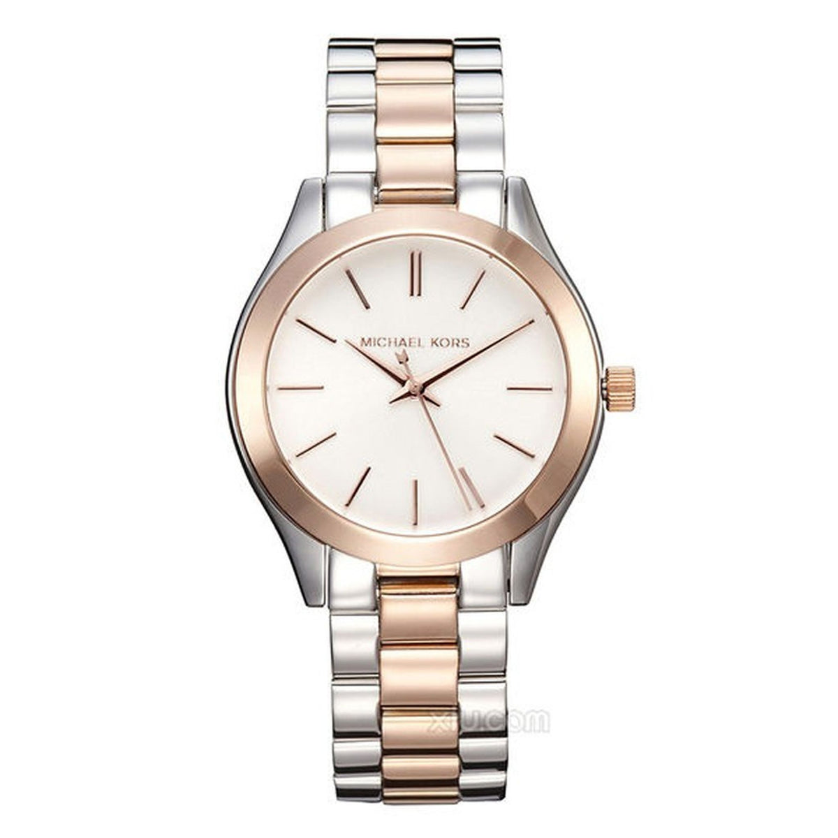 Michael Kors Runway Lady Damenuhr gold silber Hauptbild