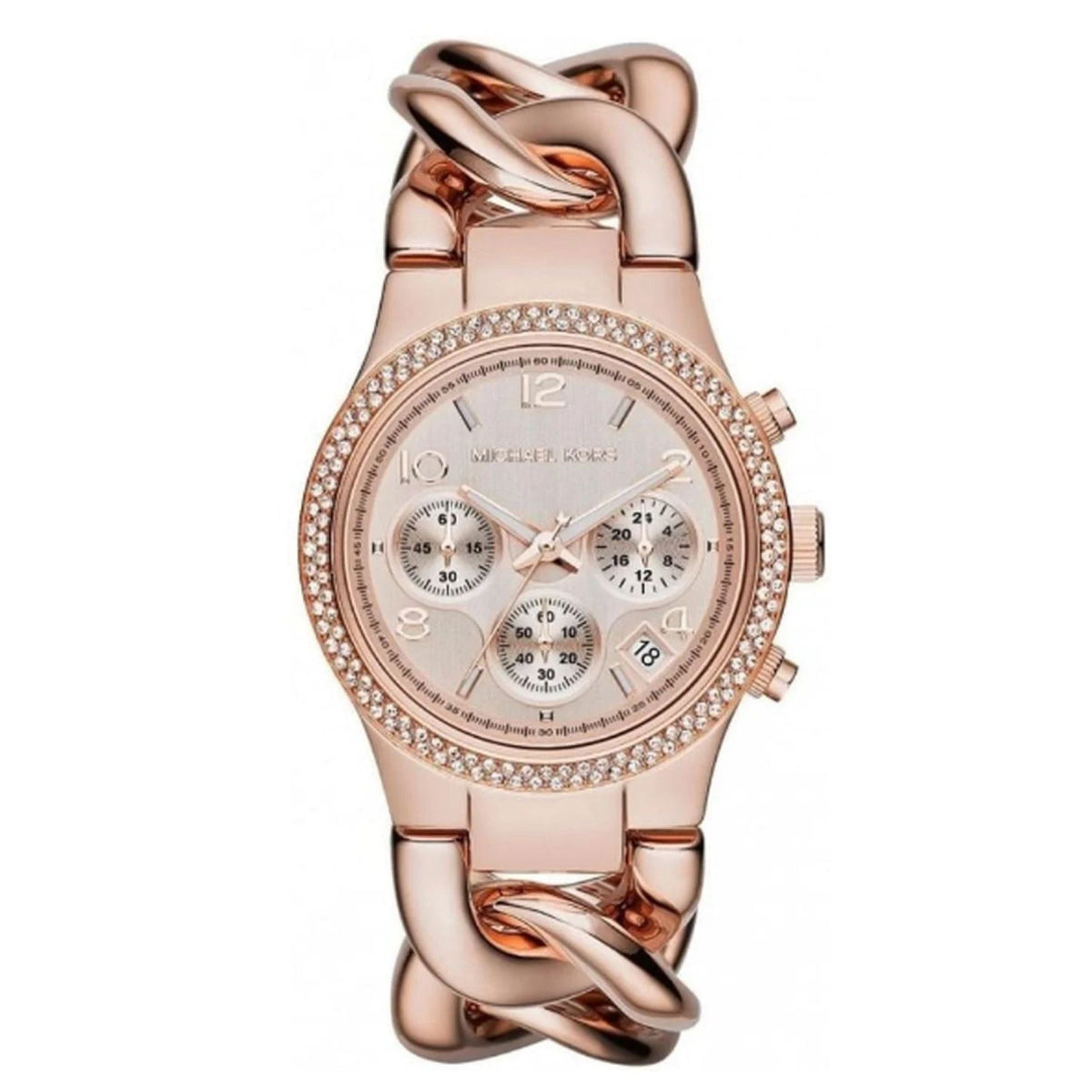 Michael Kors Runway Twist Lady Damenuhr roségold Hauptbild
