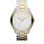 Michael Kors Slim Runway Lady Damenuhr silber gold