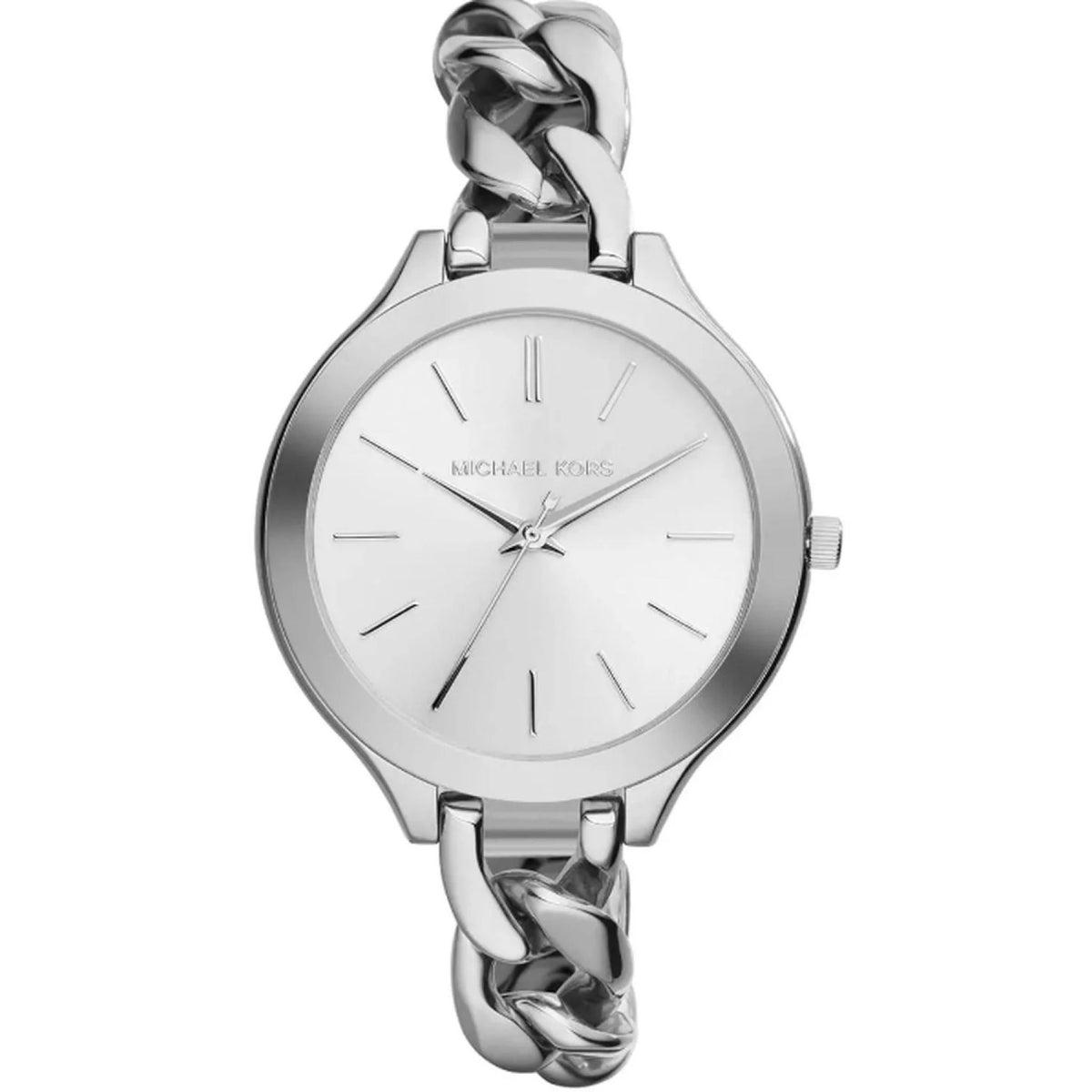 Michael Kors Slim Runway Lady Damenuhr silber Hauptbild