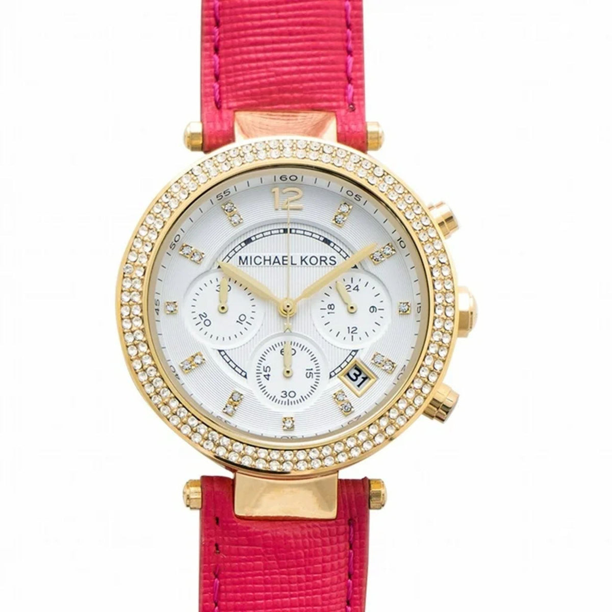 Michael Kors Parker Lady Damenuhr gold rosa