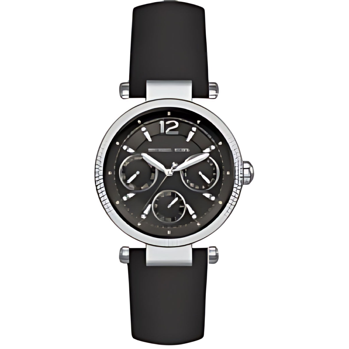 Michael Kors Damenuhr silber schwarz Hauptbild