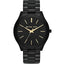 Michael Kors Slim Runway Lady Damenuhr schwarz