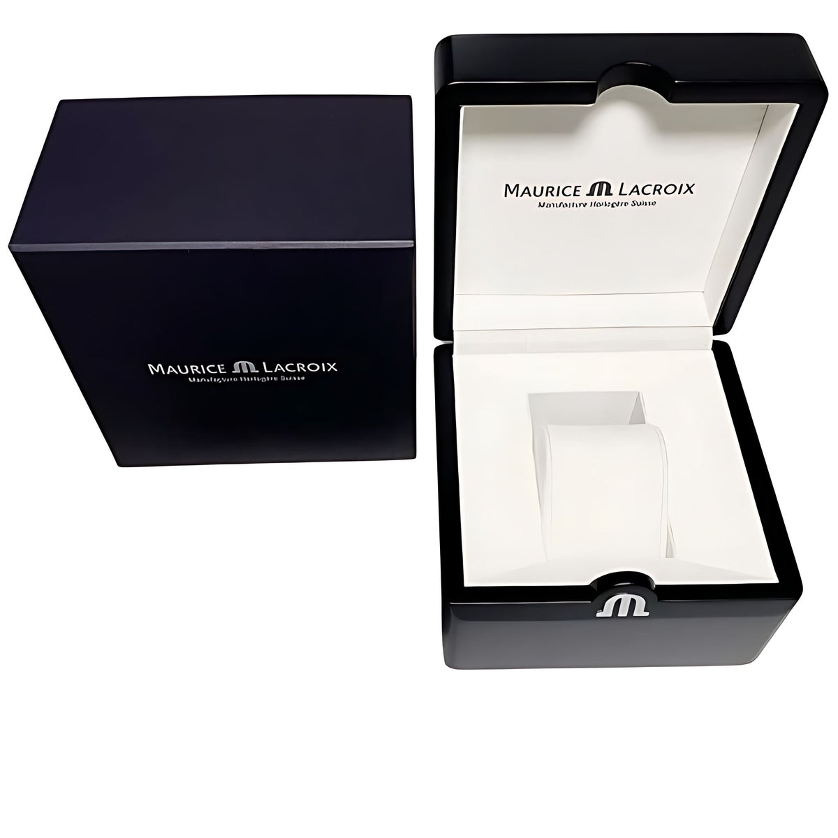 Maurice Lacroix PONTOS S Diver Automatic 42 mm Herrenuhr Schwarz/Orange PT6248-SS00L-330-J