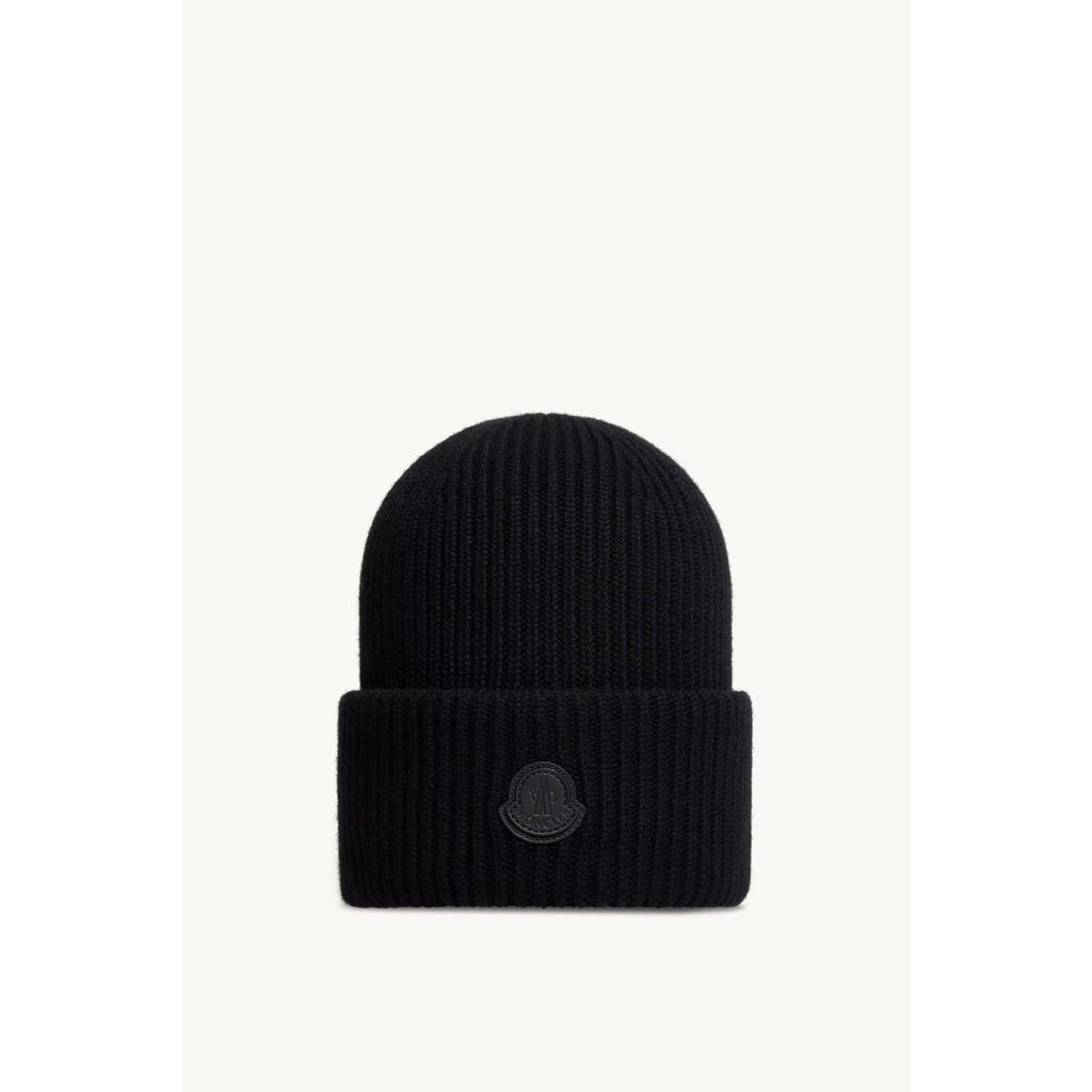 Moncler Wollmütze in Schwarz
