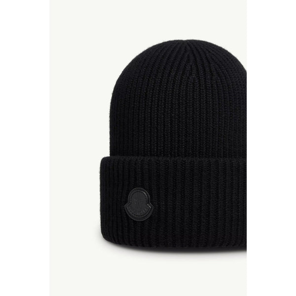 Moncler Wollmütze in Schwarz