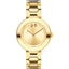 Movado Bold Damenuhr gold Edelstahl