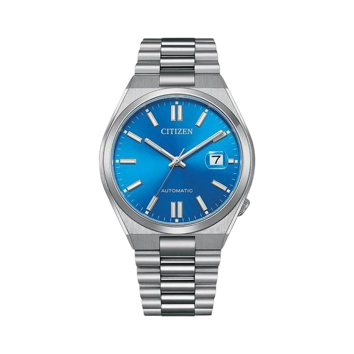 Citizen NJ0158-89L Automatik Armbanduhr Edelstahl Blau