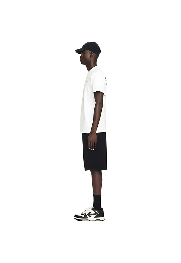 Off White Flower Scan T-Shirt Weiß Herren