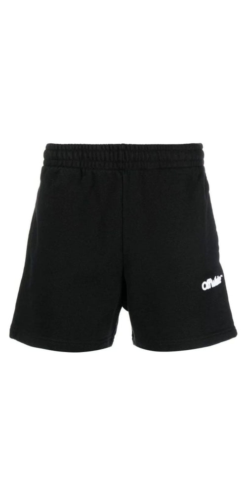 Off White Shorts Herren schwarz