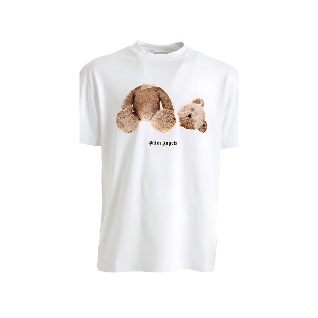 Palm Angels Broken Bear T-Shirt Herren weiß