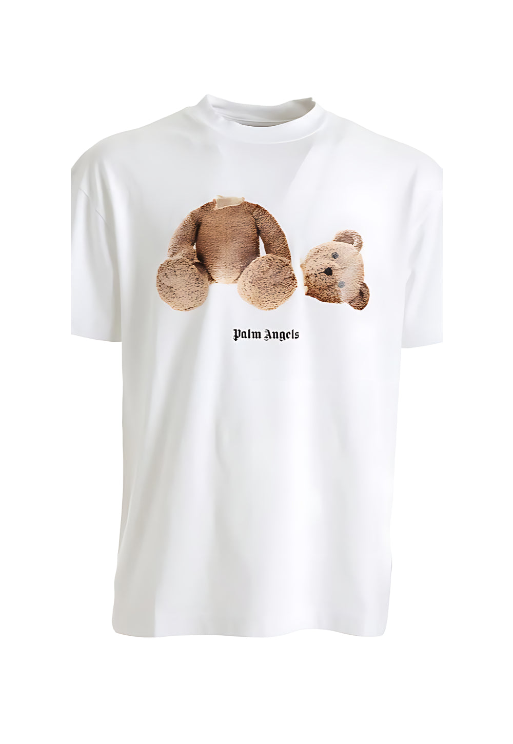 Palm Angels Broken Bear T-Shirt Herren weiß