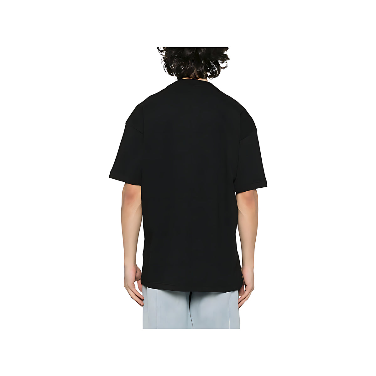 Palm Angels Milano Monogram Print T-Shirt Schwarz Herren