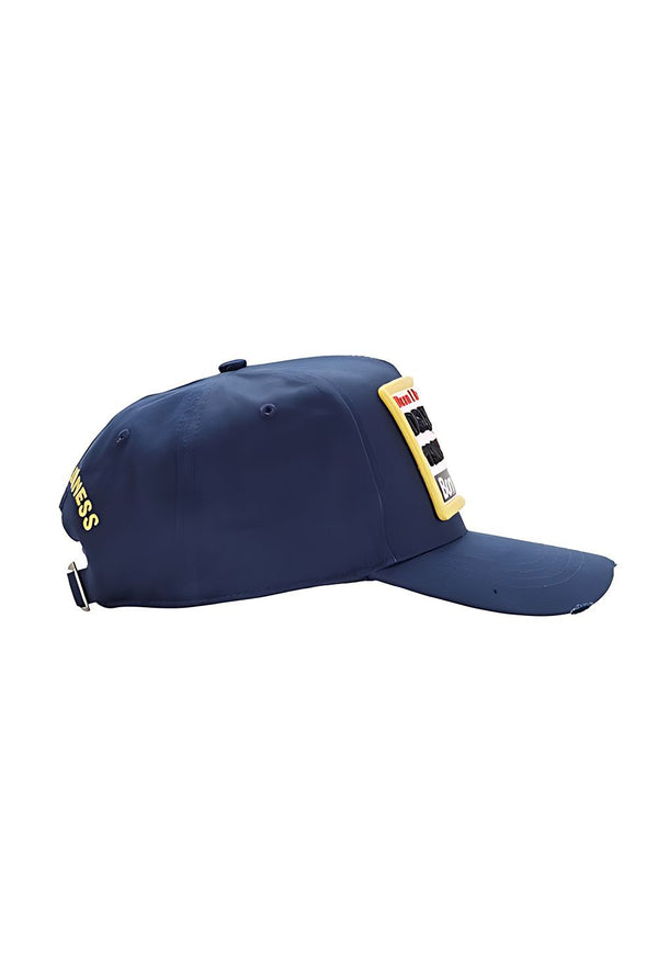 *PATCH BASEBALL CAP NAVY
