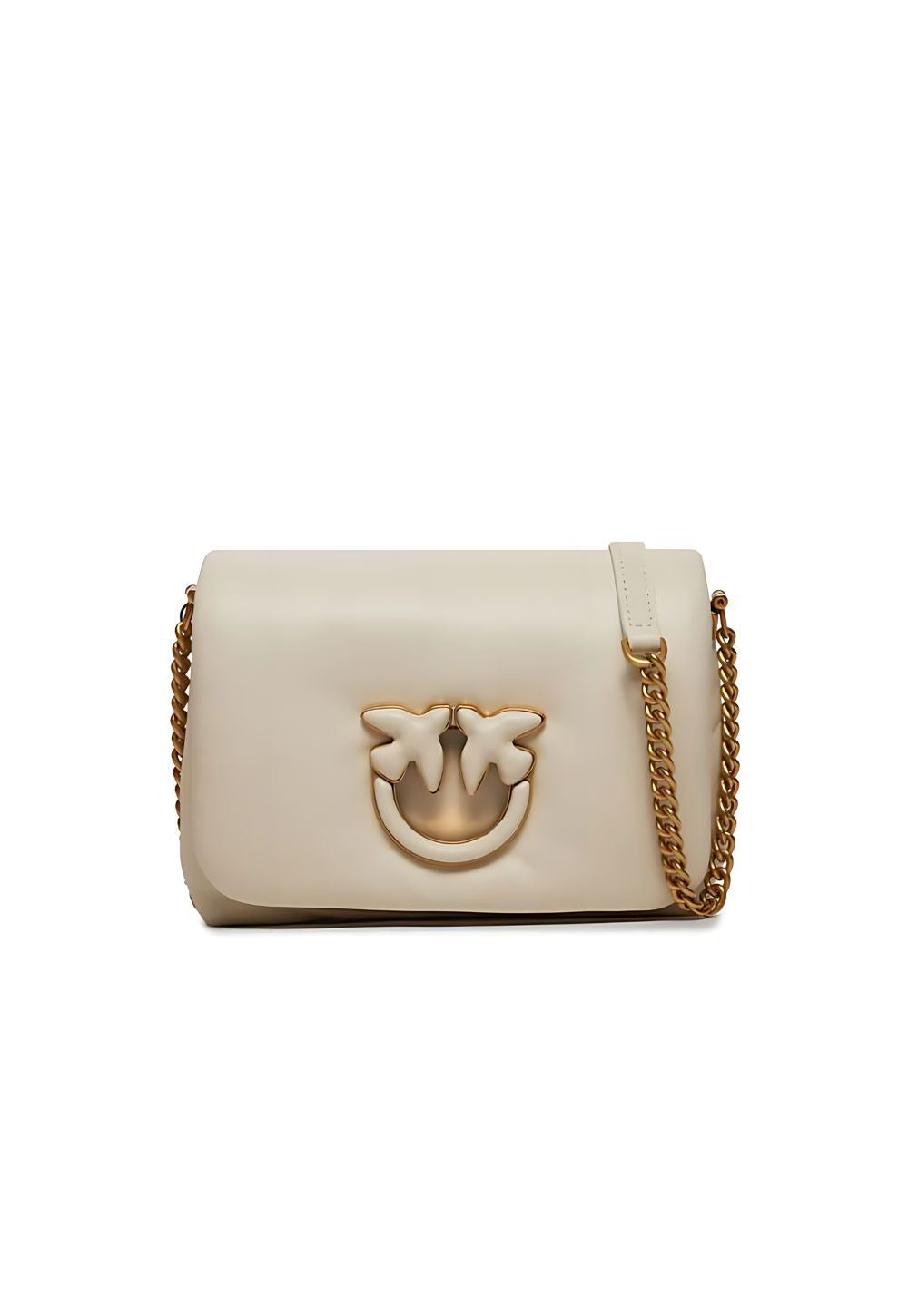 Pinko Bag Baby Love Puff Chevron Umhängetasche weiß Zweitbild
