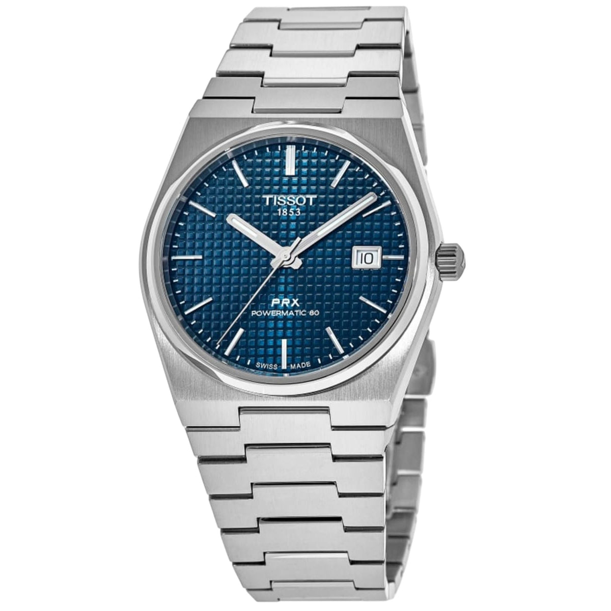 Tissot PRX Powermatic 80 Herren Automatikuhr Edelstahl Blau T137.407.11.041.00 Hauptbild
