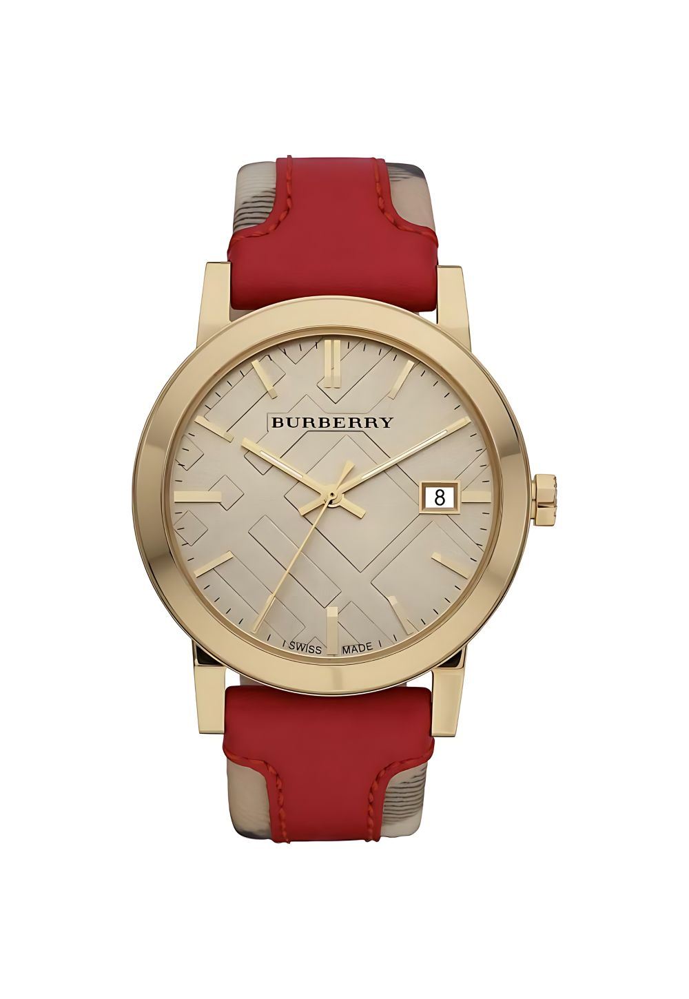 Burberry The City Damenuhr gold rot Zweitbild