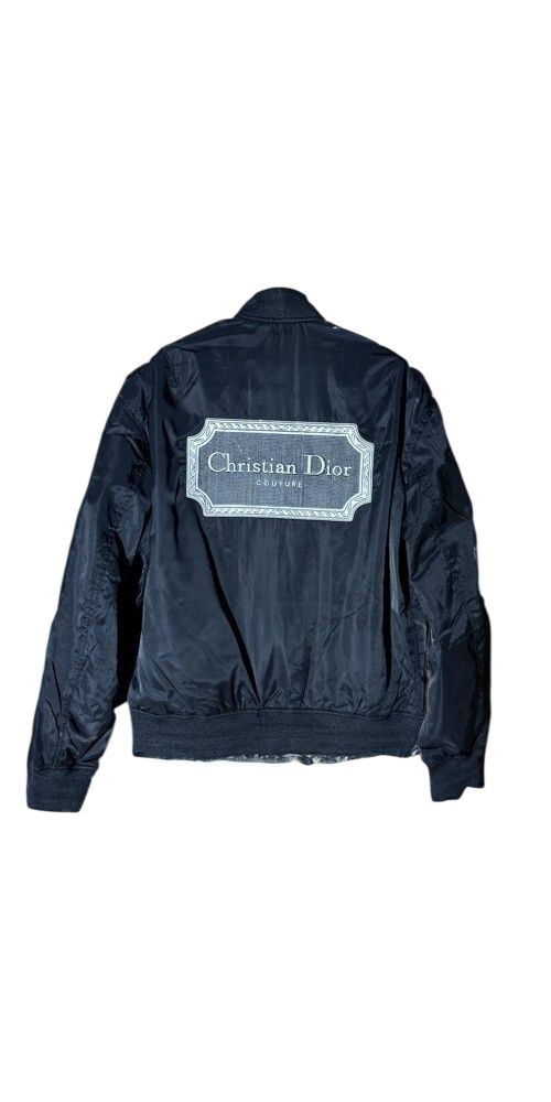 Dior Couture Bomberjacke Dunkelblau Herren Zweitbild