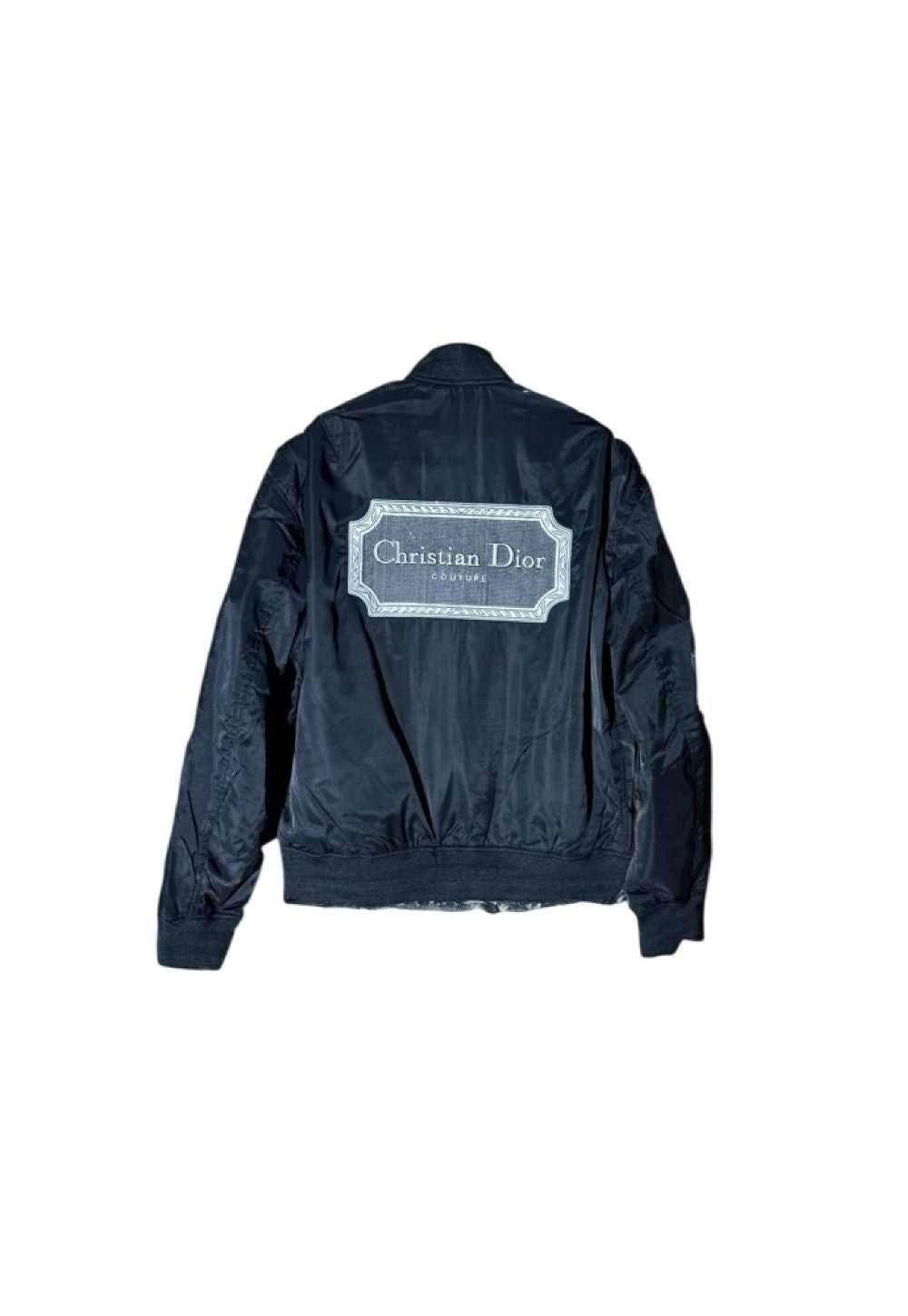 Dior Couture Bomberjacke Dunkelblau Herren