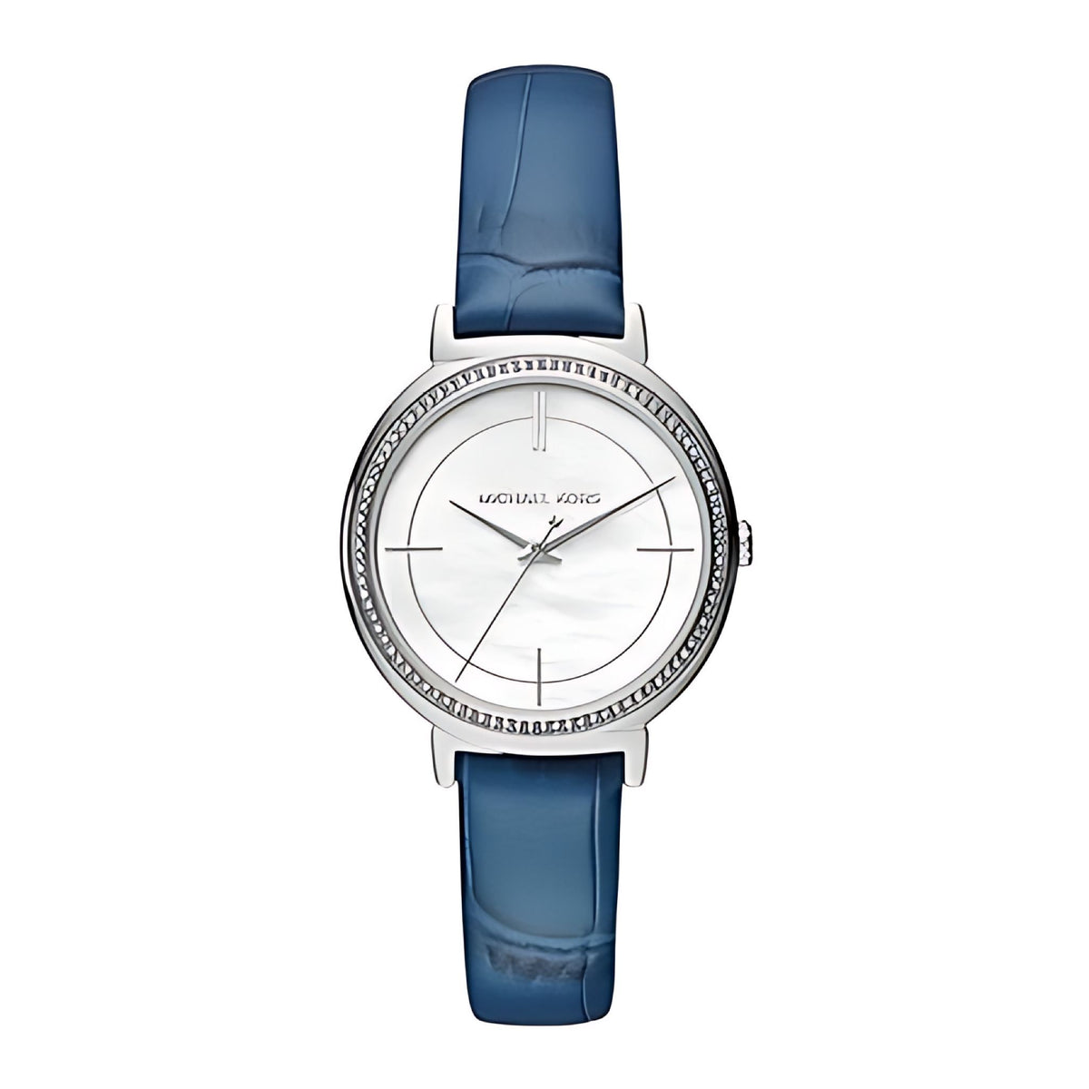 Michael Kors Cinthia Lady Damenuhr silber blau