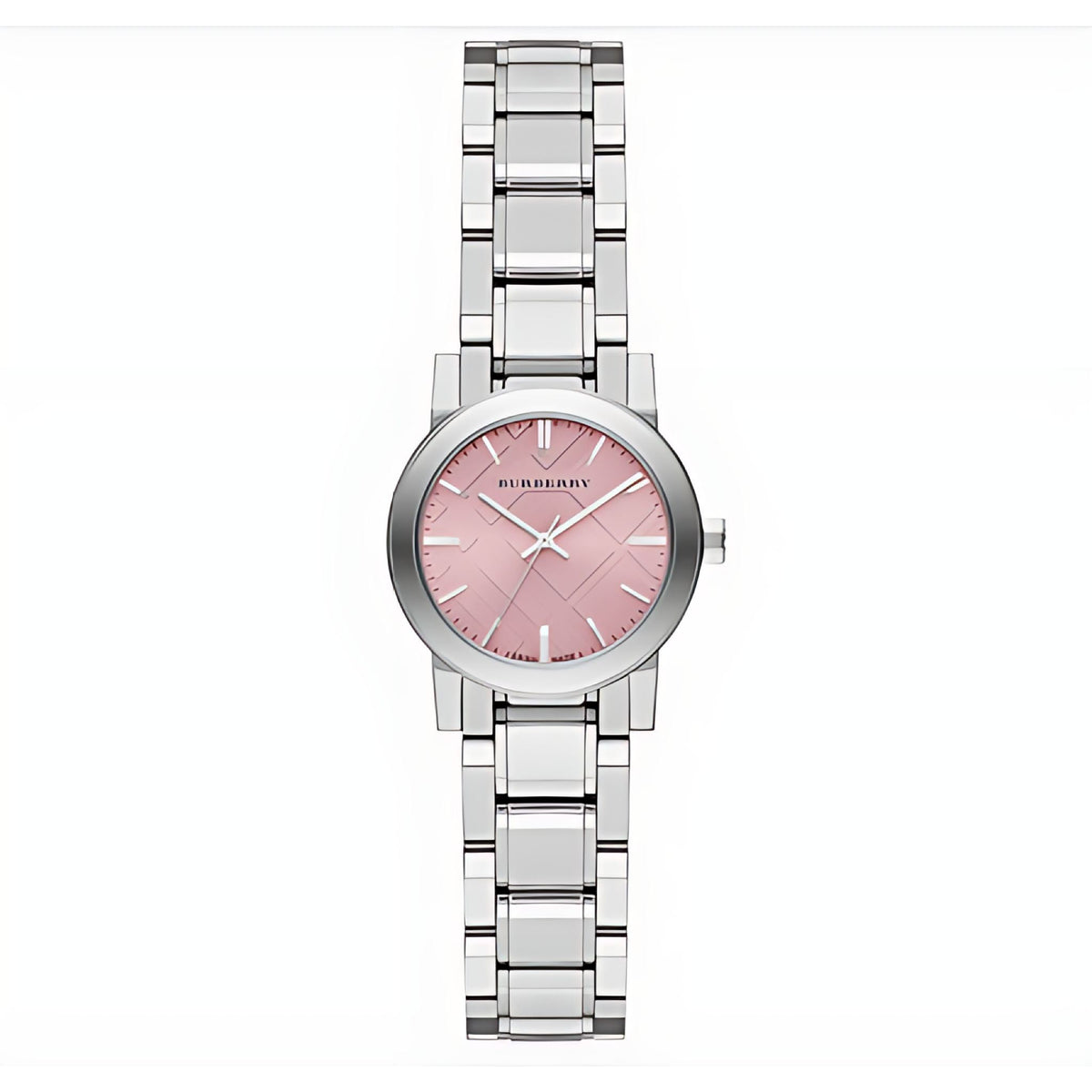 Burberry The City Damenuhr silber rosé Hauptbild