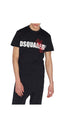 Dsquared2 Doodle Logo T-Shirt Herren Schwarz