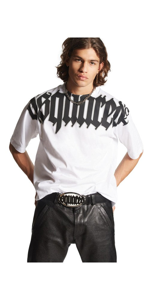 Dsquared2 Gothic Cool Fit T-Shirt Weiß Herren Hauptbild