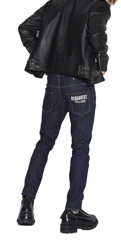 Dsquared2 Dark Skater Jeans Blau Herren