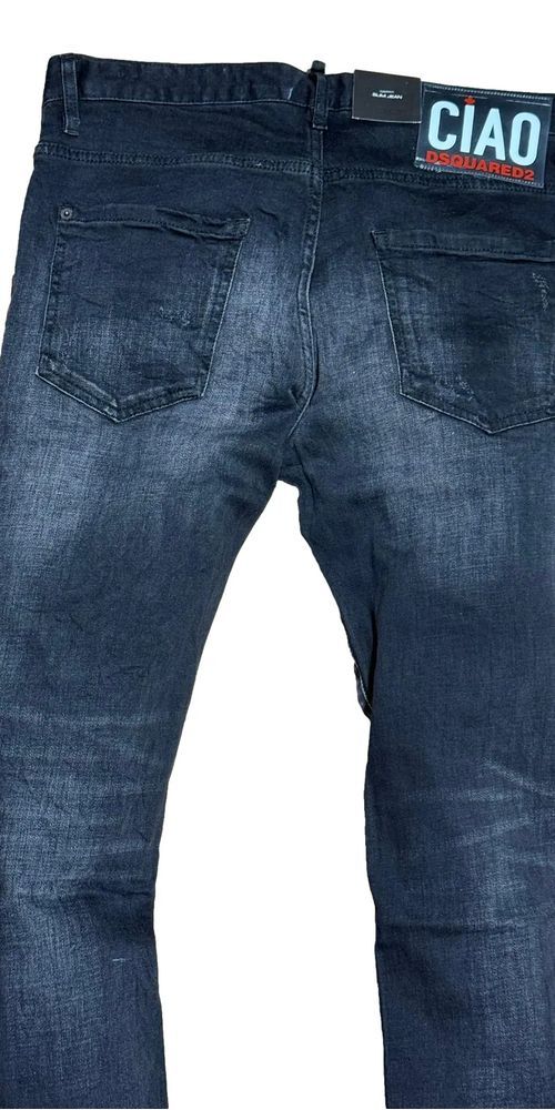 Dsquared2 Ciao Tapered Jeans Black Wash Herren