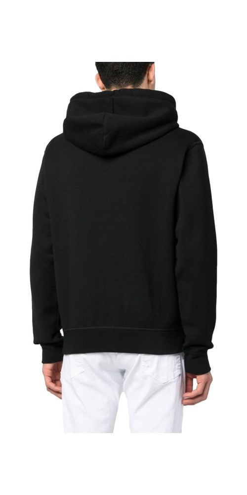 Dsquared2 Logo Print Kapuzenjacke Schwarz Herren