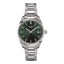 Tissot PR 100 34mm Silber Grün Damenuhr