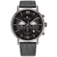 Tommy Hilfiger Evan Armbanduhr silber schwarz