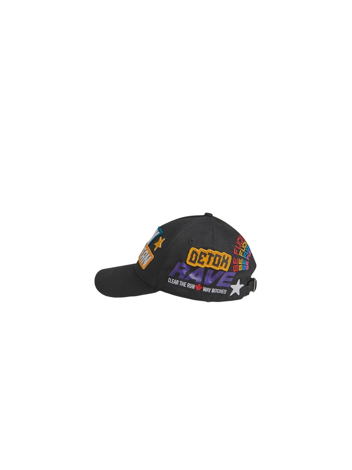Dsquared2 Traveller Patch Baseball Cap mit Stickerei Zweitbild
