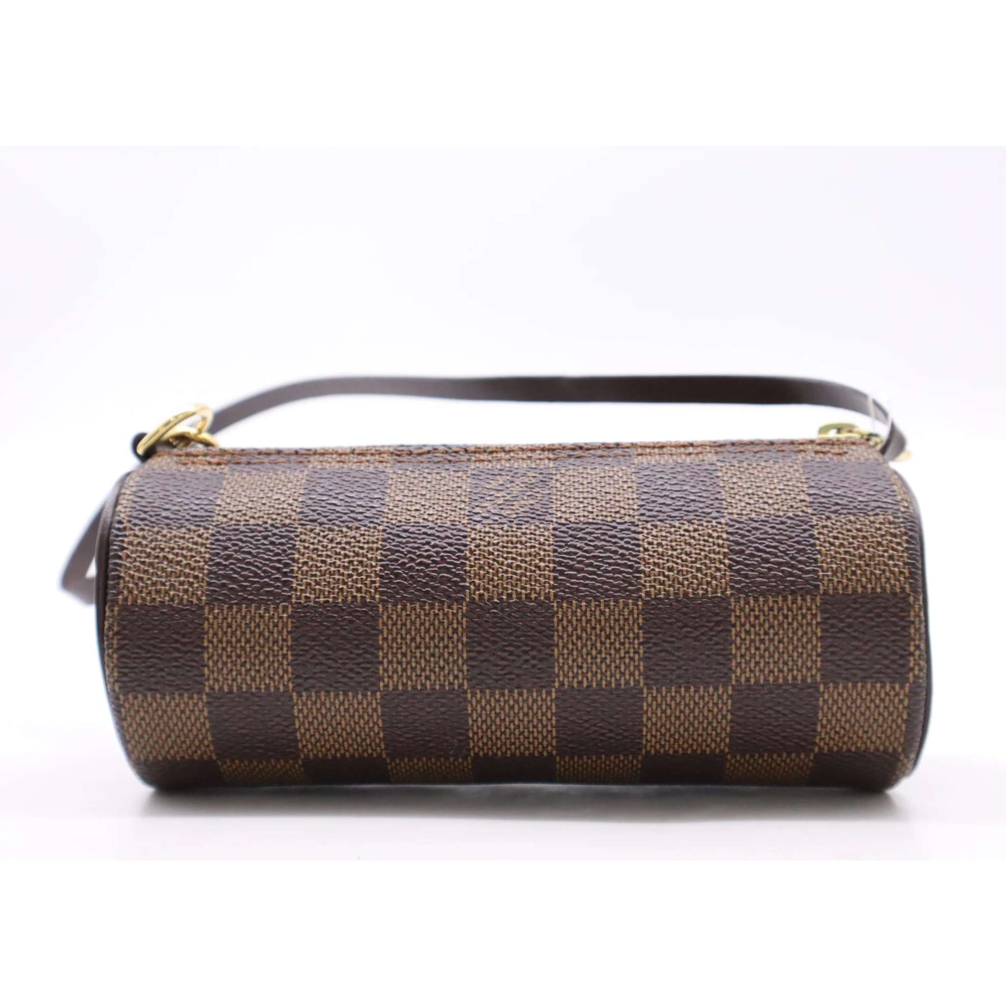 Louis Vuitton Papillon Pochette N51380 Damier Ebene Mini Braun Zweitbild