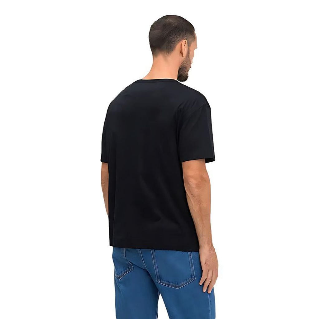 Valentino T-Shirt mit Logo Print in Schwarz Herren