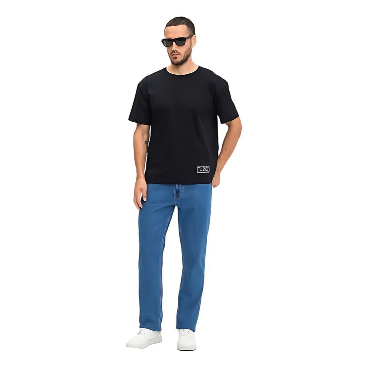 Valentino T-Shirt mit Logo Print in Schwarz Herren