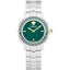 Versace V Icon Damenuhr silber gruen