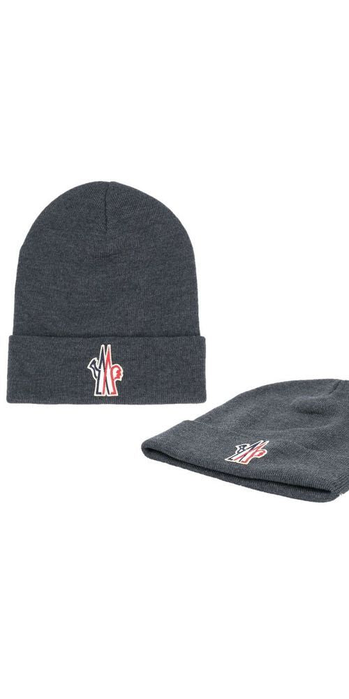 Moncler Mütze in Grau Hauptbild
