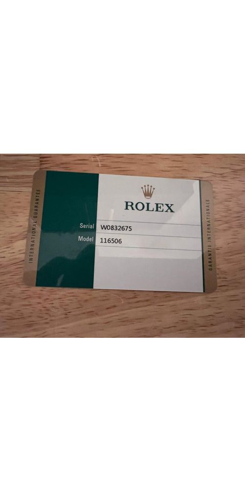 Rolex Cosmograph Daytona Platinum Ice-Blue Dial with Brown Cerachrom Bezel – Reference 116506