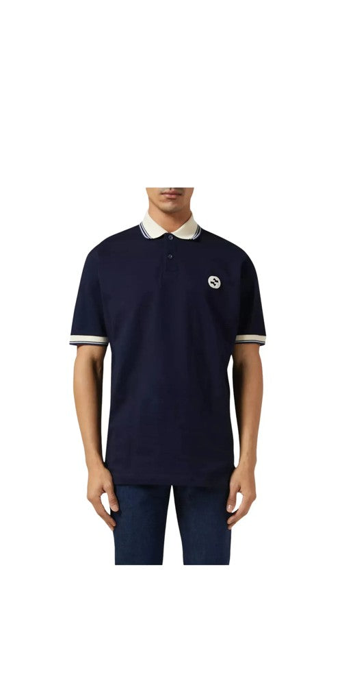 Gucci Interlocking G Polo Shirt schwarz Herren