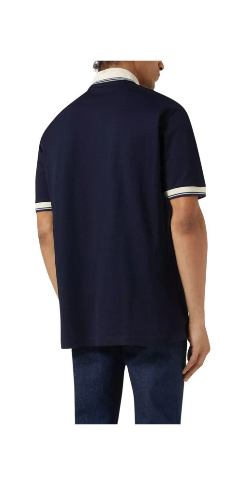 Gucci Interlocking G Polo Shirt schwarz Herren