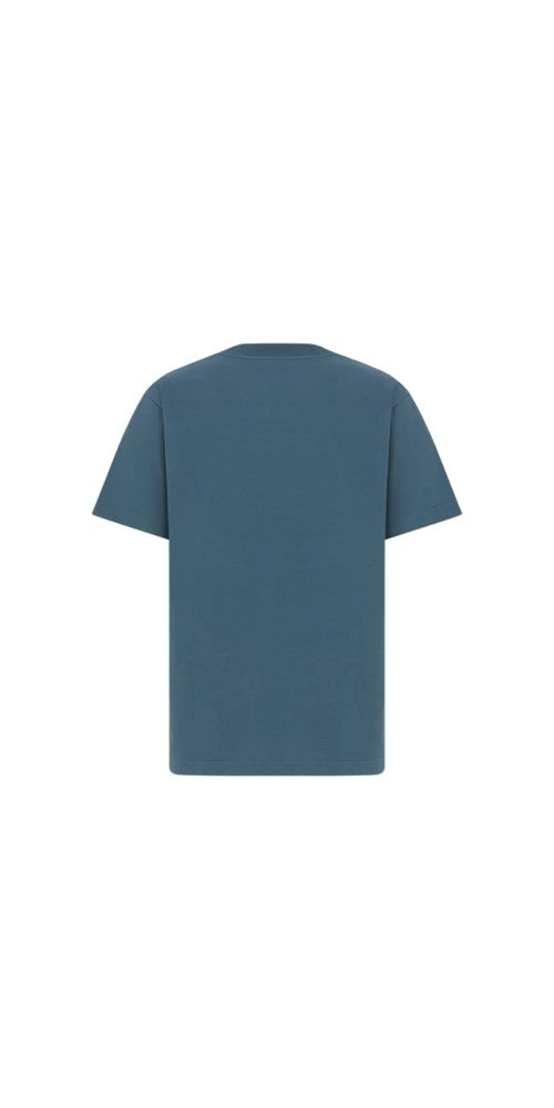 Dior Charm T-Shirt Relaxed Fit Herren blau
