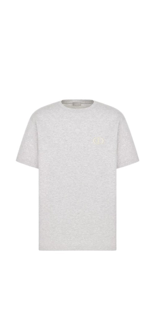 Dior CD Icon T-Shirt Relaxed Fit Grau Herren