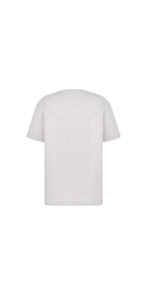 Dior CD Icon T-Shirt Relaxed Fit Grau Herren