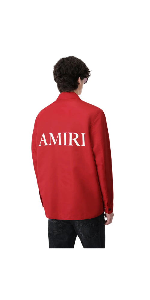 Amiri Coach Jacke Rot Herren