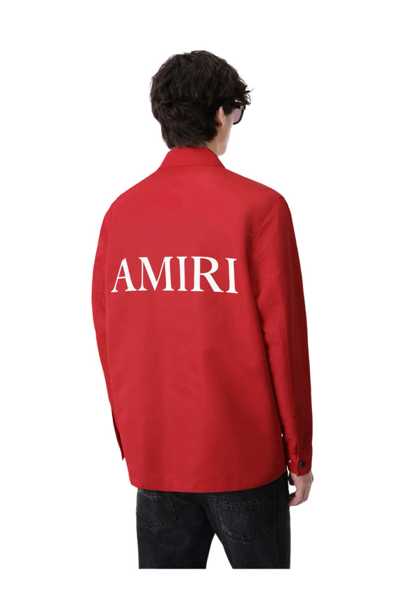 Amiri Coach Jacke Rot Herren